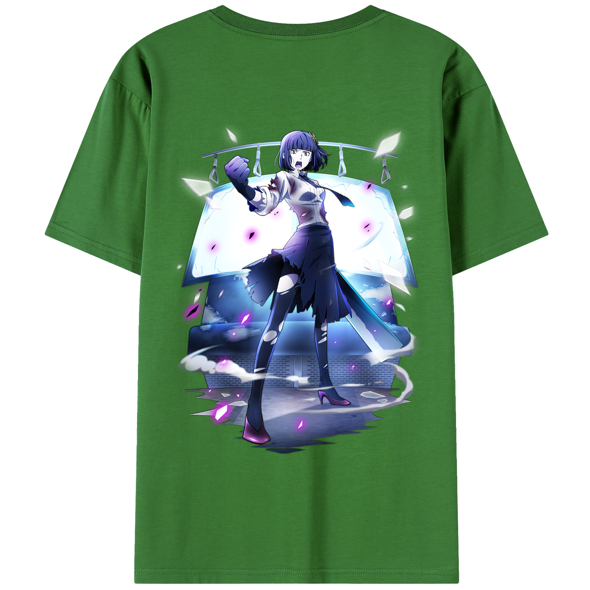 （画像用） 文豪ストレイドッグス Bungo Stray Dogs レディース半袖Tシャツ(バックプリント)